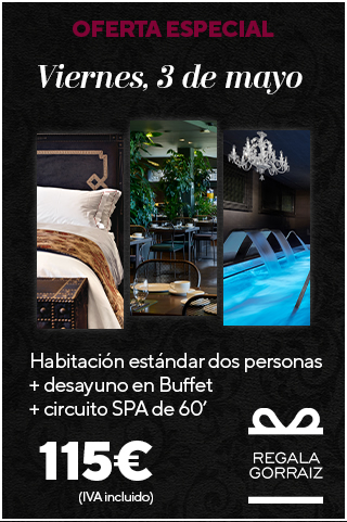 Ofertas Especial Viernes 3 de Mayo Hotel + SPA Pamplona 2024