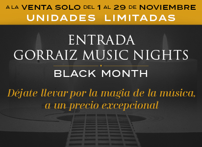 Entrada Gorraiz Music Nights 21/11/2025 - Black Month