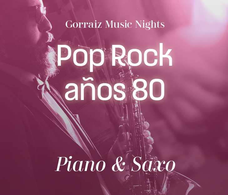 Gorraiz Music Nights: Pop Rock aos 80