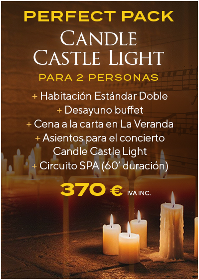 Hotel + Spa + concierto a la luz de las velas + cena - Pamplona