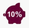 10%