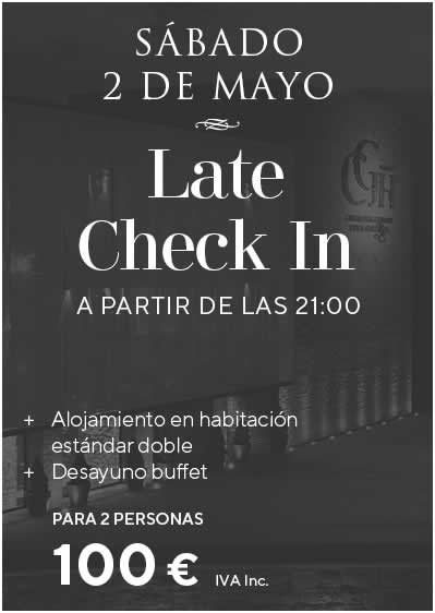 Late Check In - S�bado 2 de Mayo - Hotel Pamplona